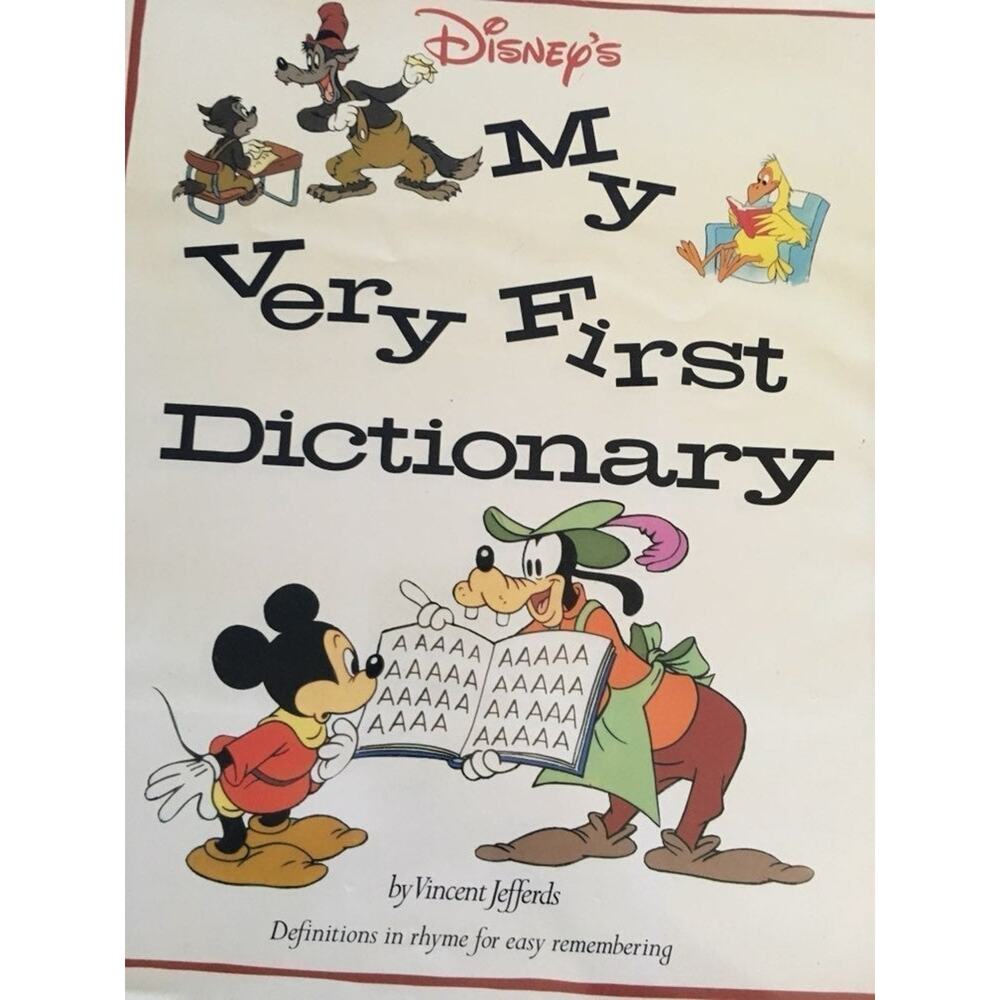 Disney's My Very‎ First Dictionary